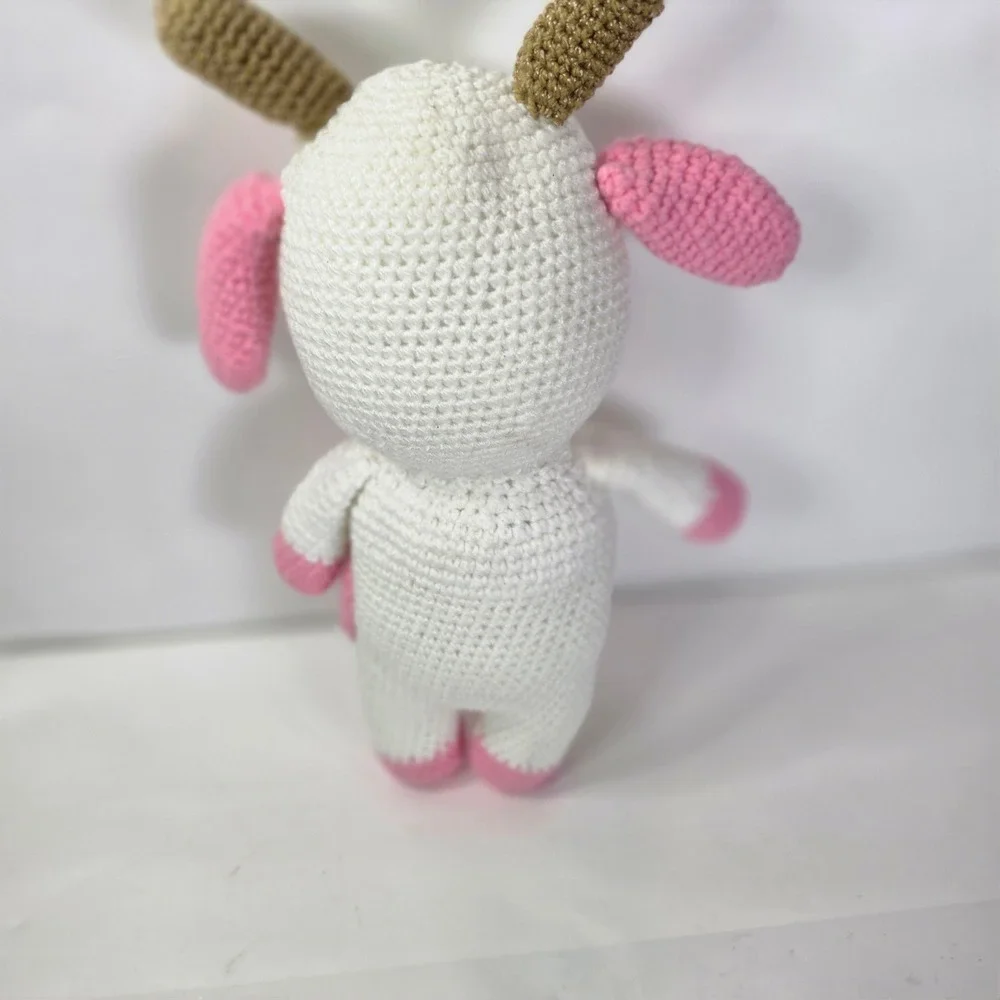 Handmade Crochet Cow Plushie 11